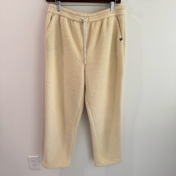 Backcountry GOAT Fleece Joggers Size Medium Cream - Picture 1 of 9